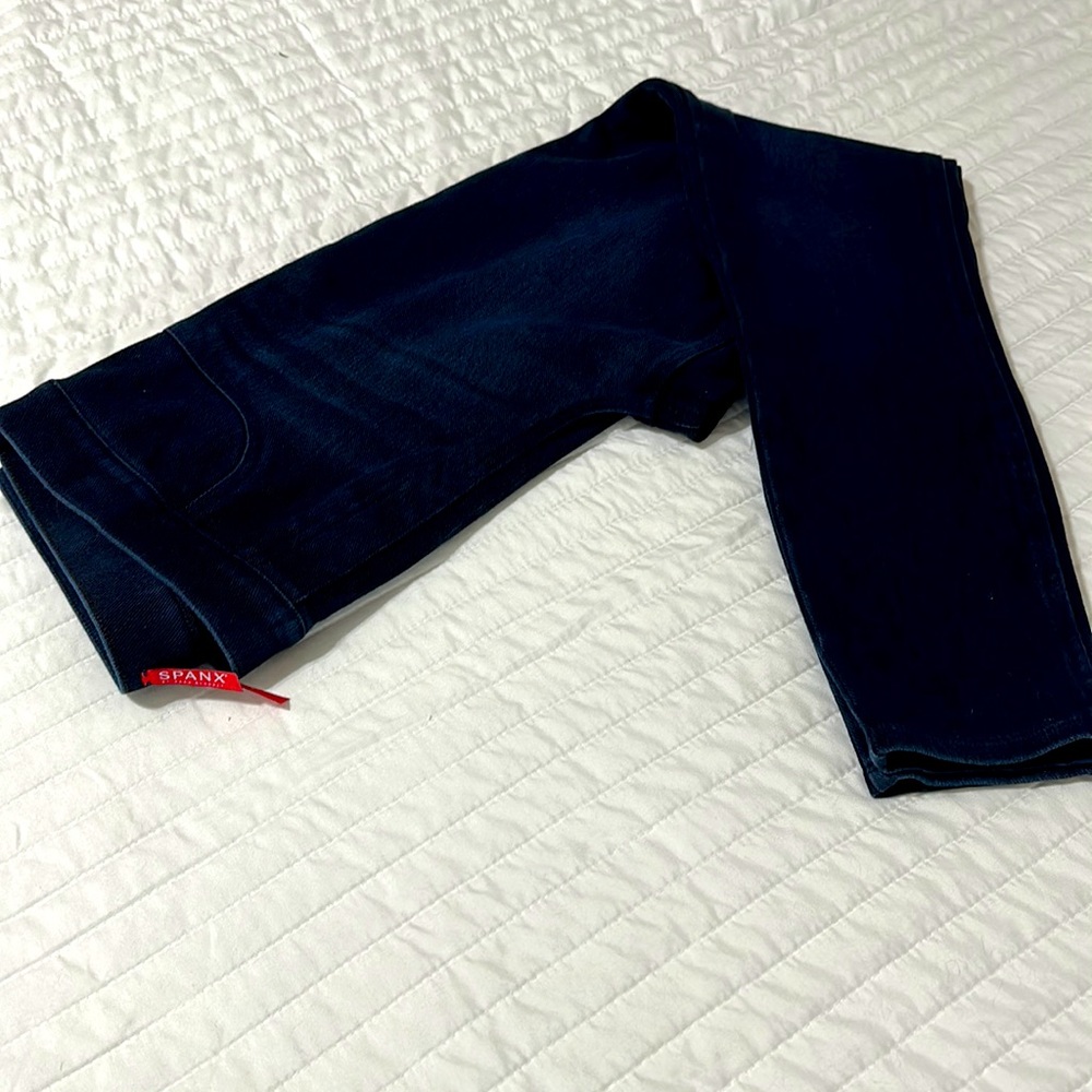 Spanx denim leggings. Full length. Size Med